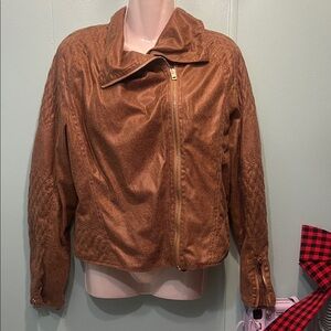 XOXO Tan Teddy Jacket for Women